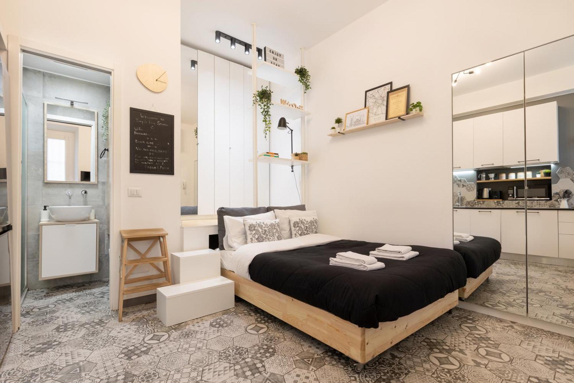 Tiny & Tidy Studio In The Key Area Of ميلان المظهر الخارجي الصورة