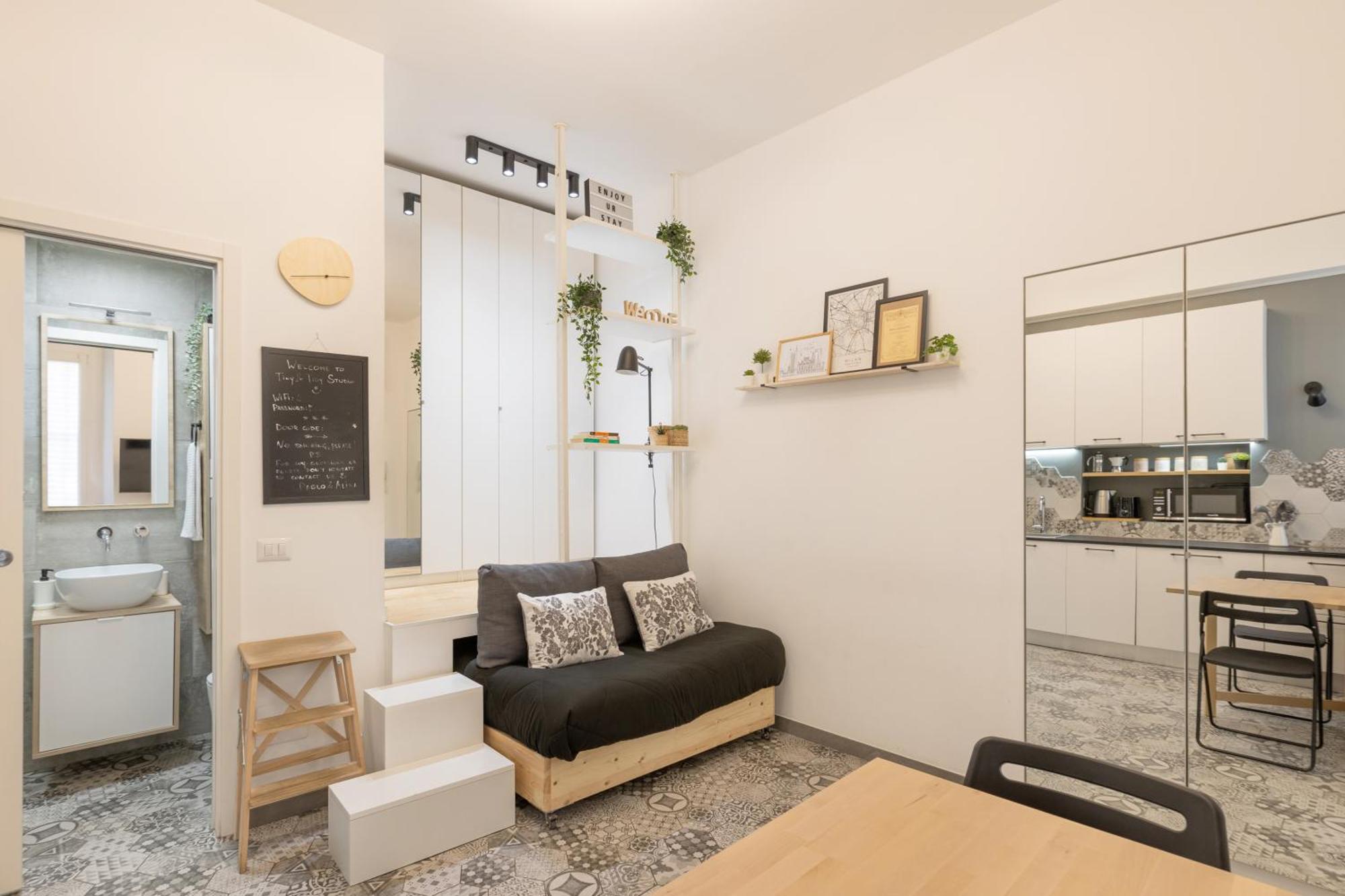 Tiny & Tidy Studio In The Key Area Of ميلان المظهر الخارجي الصورة